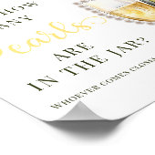 Poster Pearls Prosecco Devine Combien De Jeu De Fête des  (Coin)