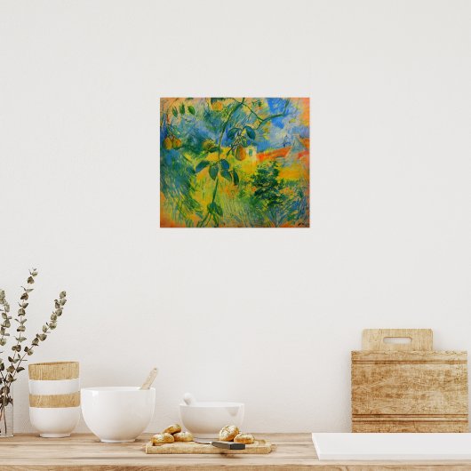 Poster Pears by Berthe Morisot (Cuisine)