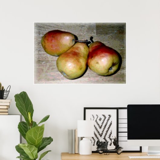 Poster Pears Photographie Fruit (Bureau à domicile)