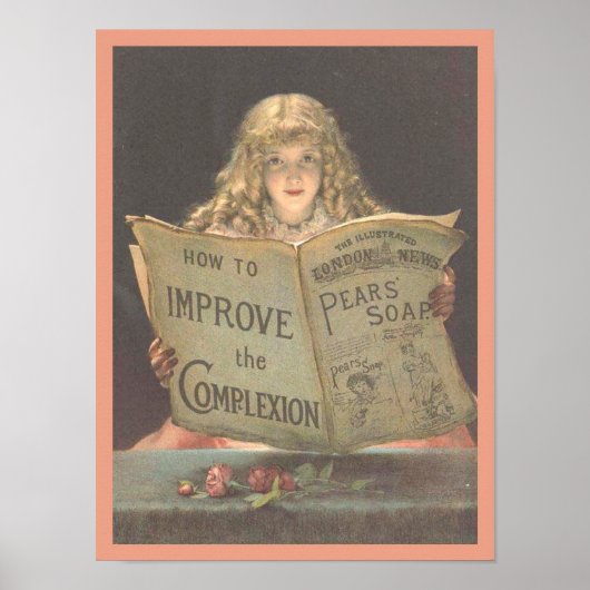 Poster Pears Soap Complexion Ad (Devant)