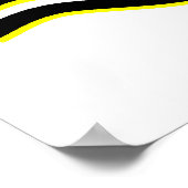 Poster Peau blanche Kayak Roll (Coin)