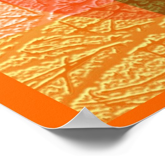 Poster Peau colorée (Coin)