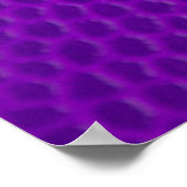Poster Peau de peau pourpre texture peau (Coin)