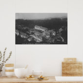 Poster Pebble Beach, CA - Hotel Del Monte Vue aérienne (Cuisine)