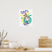 Poster PEBBLES™ 80's Child (Cuisine)