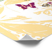 Poster PEBBLES™ Beauté tribale (Coin)