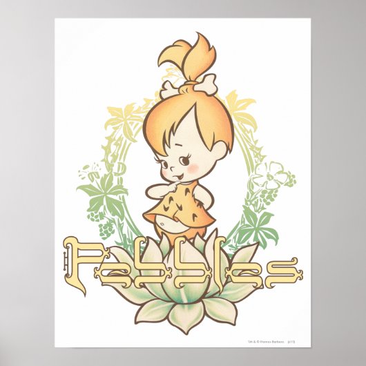Poster PEBBLES™ en Lotus Flower (Devant)