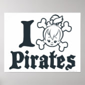 Poster PEBBLES™ Le pirate (Devant)