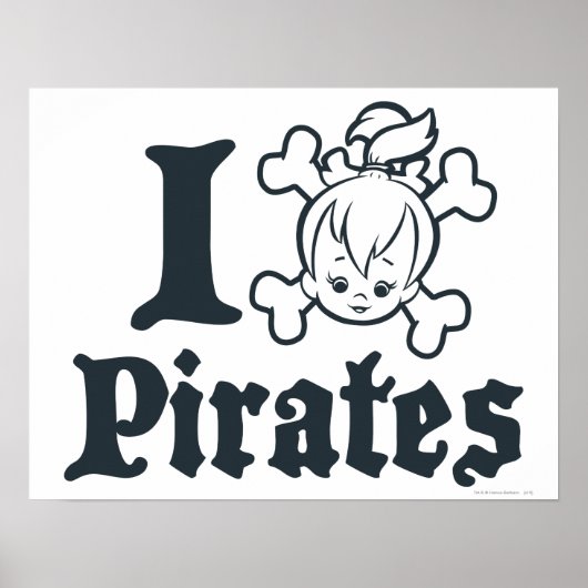 Poster PEBBLES™ Le pirate (Devant)