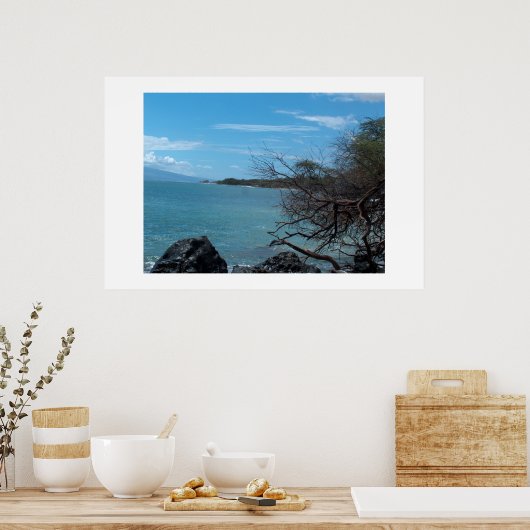 Poster Pêche à Hawaï (Cuisine)