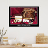 Poster Pêche à la mouche Durée de vie 04 (Cuisine)