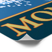 Poster Pêche à la mouche - Montana (Coin)