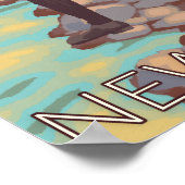 Poster Pêche à la mouche pour les femmes Nouveau-Mexique (Coin)