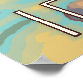 Poster Pêche à la mouche - rivière Payette, Idaho (Coin)