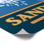 Poster Pêche à la mouche - Sandy River, Oregon (Coin)