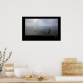 Poster Pêche à la mouche sur la côte danoise (Cuisine)