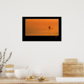 Poster Pêche à la mouche sur la côte danoise (Cuisine)