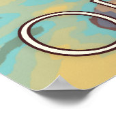 Poster Pêche à la mouche - Troutdale, Oregon (Coin)