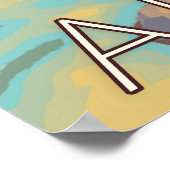 Poster Pêche à la mouche - Wrangell, Alaska (Coin)