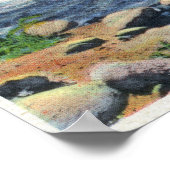 Poster Pêche à la truite à Catherine's Creek (Coin)