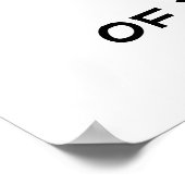 Poster Pêche à la truite customisée (Coin)