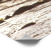 Poster Pêche À La Volée En Automne - (Coin)