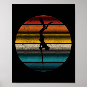 Poster Pêche à l'harpon Vintage Pêche à l'harpon Cadeau d