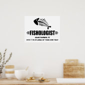 Poster Pêche amusante (Cuisine)