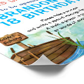 Poster Pêche Anniversaire Capsule, parti O-fish (Coin)