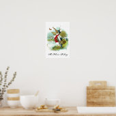 POSTER PÊCHE AU HÉRON (Cuisine)