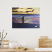 Poster Pêche au lac (Cuisine)