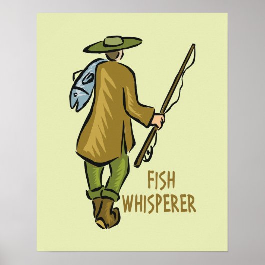 Poster Pêche au Whisperer de poisson (Devant)