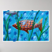 Poster Pêche autour (Devant)