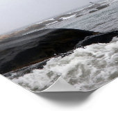 Poster Pêche dans le marais (Coin)