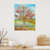 Poster Pêche en fleurs à Arles, Van Gogh (Cuisine)