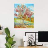 Poster Pêche en fleurs à Arles, Van Gogh (Bureau à domicile)