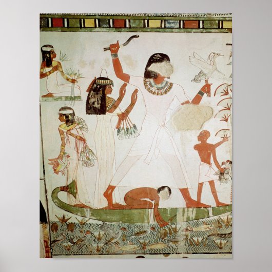 Poster Pêche et baignade dans les marais (Devant)