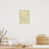 Poster Pêche et sites baleiniers (Cuisine)