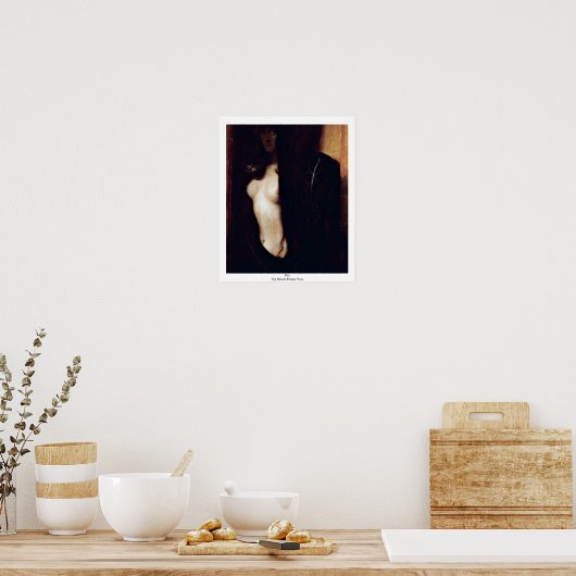 Poster Péché Par Stuck Franz Von (Cuisine)