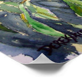 Poster pêche pêche art de la vie morte (Coin)