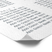 Poster Pêche romantique et pivoines florales blanches (Coin)