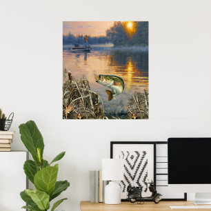 Poster Pêche terminée