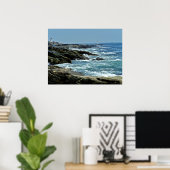 Poster Pêche terminée (Bureau à domicile)