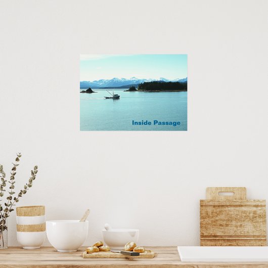 Poster Pêche terminée (Cuisine)