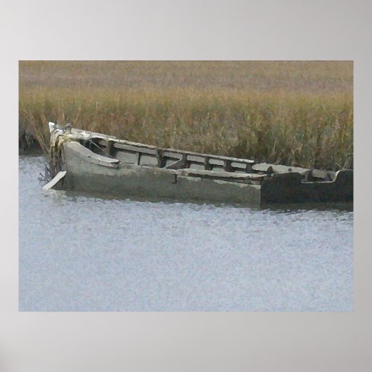 Poster Pêche terminée (Devant)