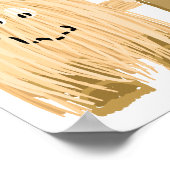 Poster Pêcher animal sauvé (Coin)