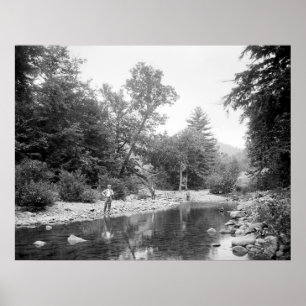 Poster Pêcher les compétences de référence : 1890