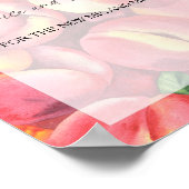 Poster Pêches - Conseils et voeux pour les jeunes mariés (Coin)