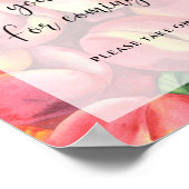 Poster Pêches - Merci pour l'affiche à venir (Coin)