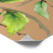 Poster Pêches sur l'arbre (Coin)